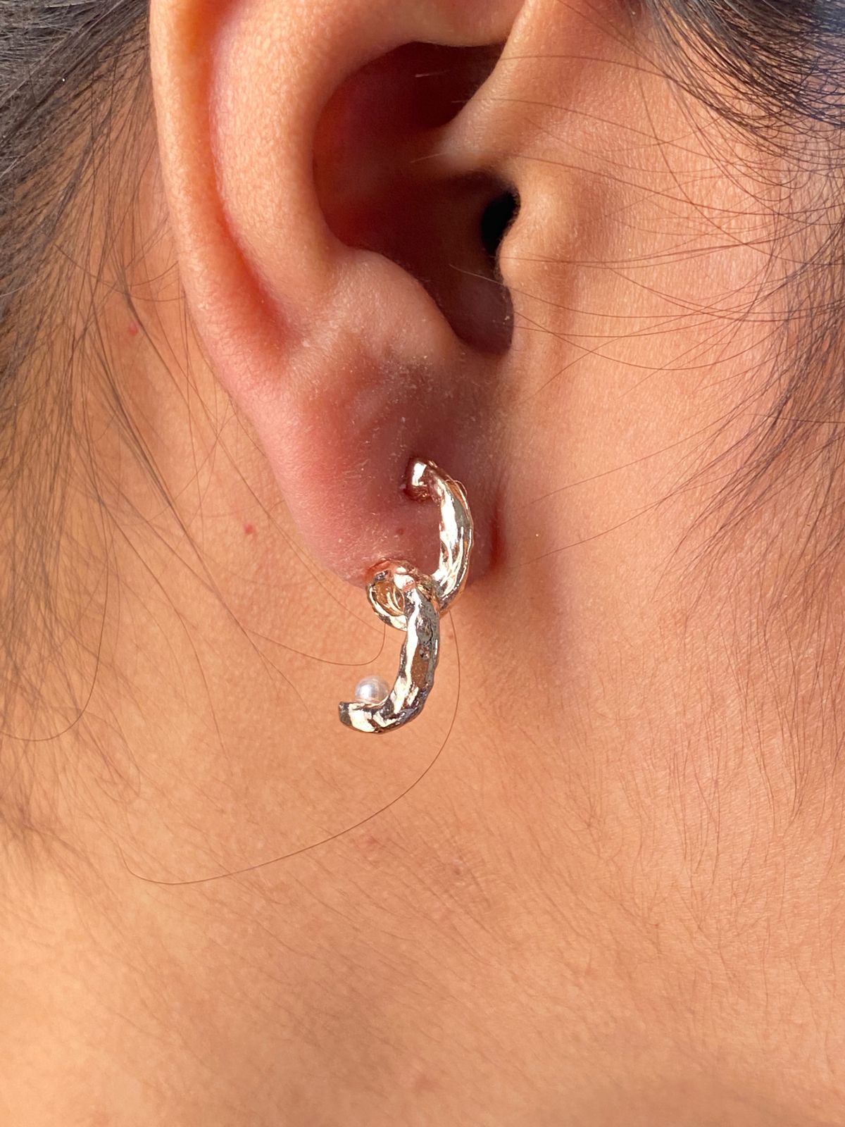 Versatile Gold-Plated Stud & Hoop Earring Combo Pack (3 Pairs)