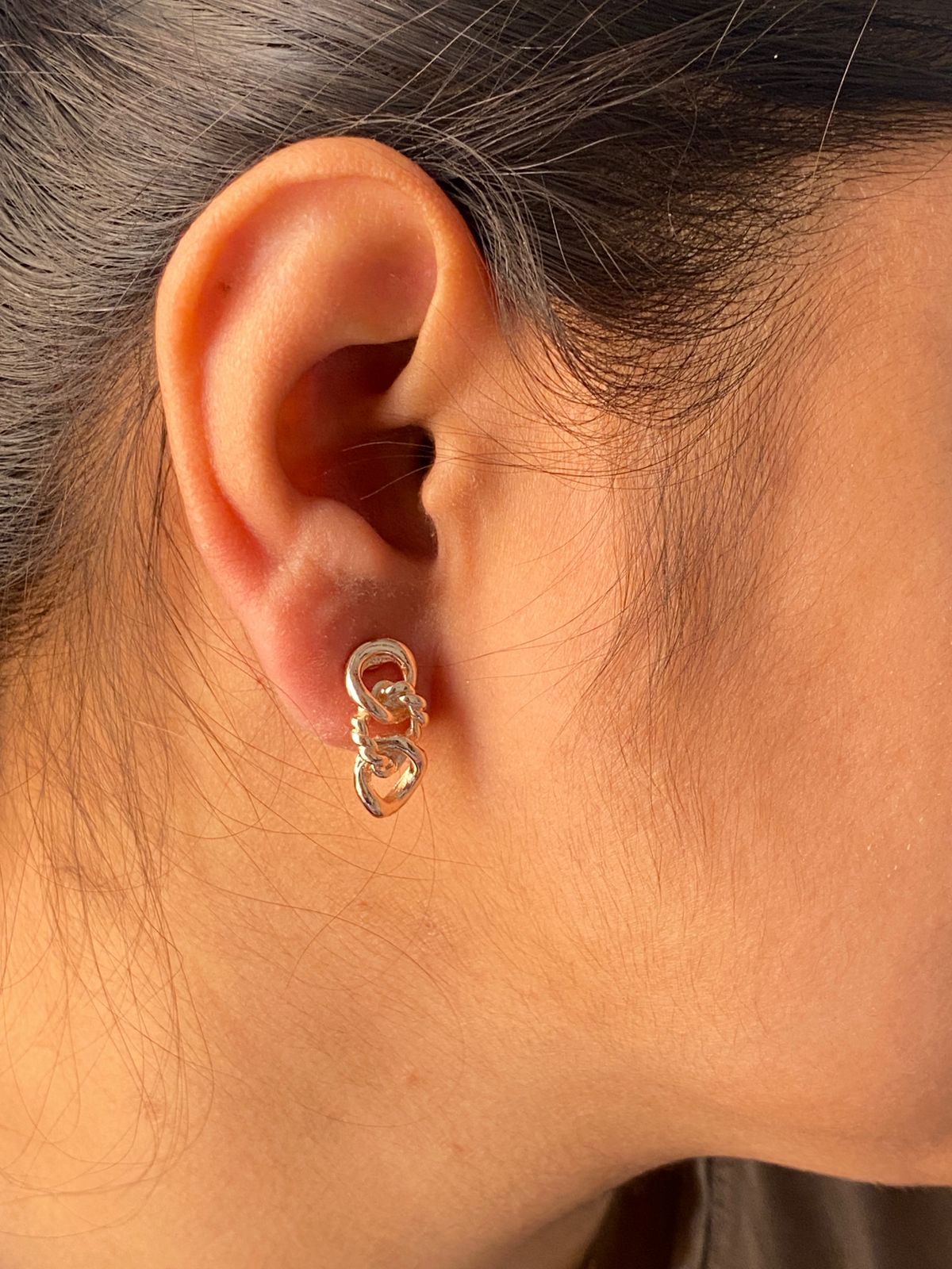 Versatile Gold-Plated Stud & Hoop Earring Combo Pack (3 Pairs)